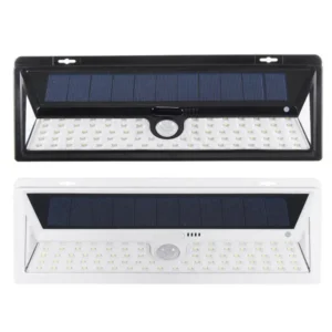 Projecteur Solaire LED 54 Étanche Gazebo Sécurisé