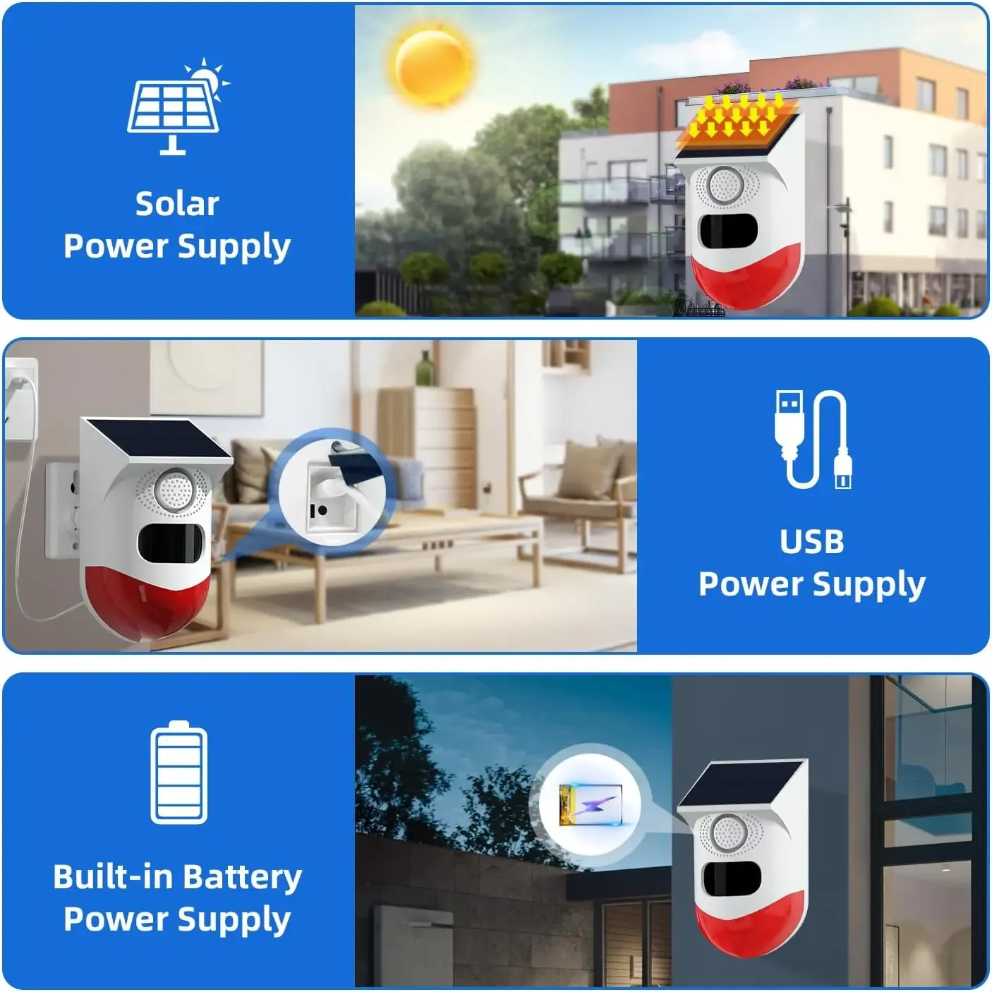 Alarme Solaire Wi Fi ANGUS - Sécurité Maison Connectée – Image 3